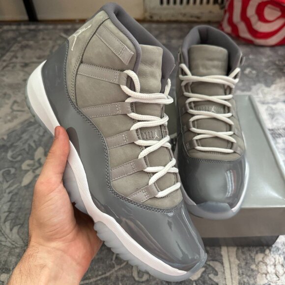 Jordan 11 Cool Grey size 11.5 with og everything - Picture 1 of 8